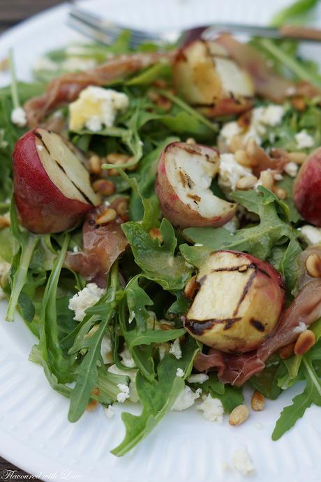 Sommer Pfirsich Salat4