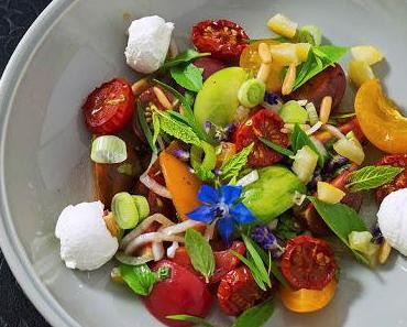 nur ein kleiner Tomatensalat