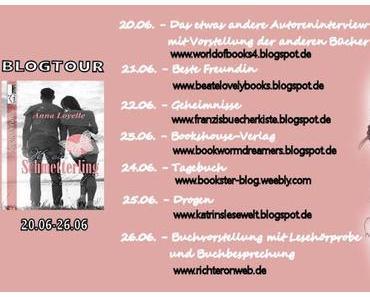 [Blogtour] Blogtour "Wie ein Schmetterling im Wind" von Anna Loyelle