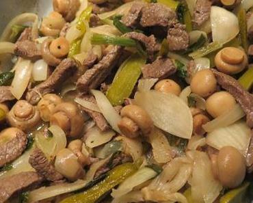 Schnelles Mittag – “ Gemischte Pfanne „