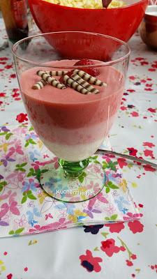 Erdbeer-Joghurt-Schichtdessert