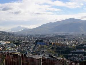 Ausblick von Itchimbia auf Quito