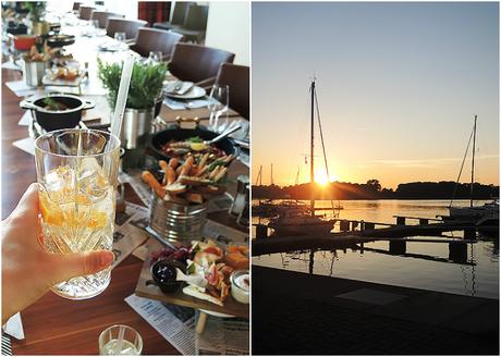 Travel: Dinner @Radisson Blu Hotel, Rostock and Romantic Sunset
