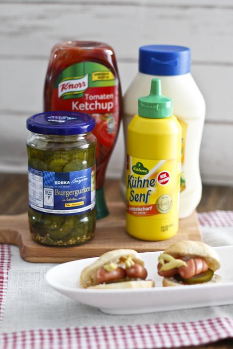 Mini Hotdogs – Fingerfood – Partyfood – Brunch – zum Mitbringen