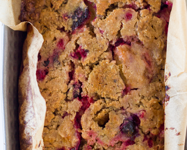 Beeren-Kuchen mit Frischkäse