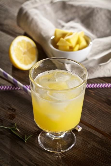Mango-Zitronen-Limonade, Food-Blog, vegan, glutenfrei, Rezept, Stuttgart