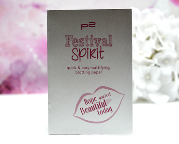 Review, Swatches & Tragebilder: p2 Festival Spirit Limited Edition | Blush, Eyeshadow Pencil, Lip Balm, Blotting Paper