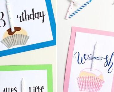 DIY Muffin Geburtstagskarte | Gastbeitrag