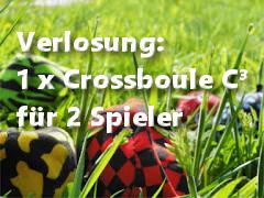 Verlosung: 1 Set Crossboule C³ für 2 Spieler
