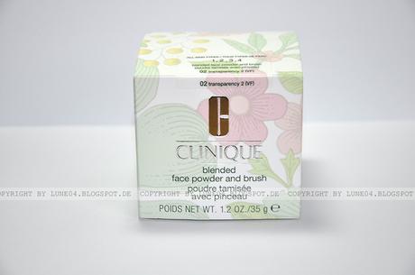 CLINIQUE blended face powder and brush