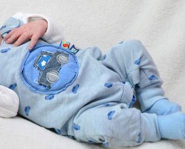 Rückblick: Baby Alex in seinem ersten Strampler
