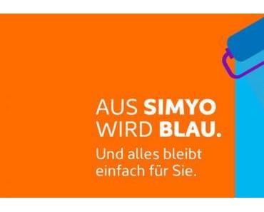 Simyo Marke verschwindet vom Markt und wird zu Blau