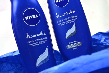 Nivea Haarmilch Shampoo & Spülung | Design