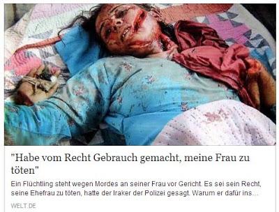 Merkel: Mord im Sinn der Scharia gehört ab sofort unzweifelhaft zu Deutschland