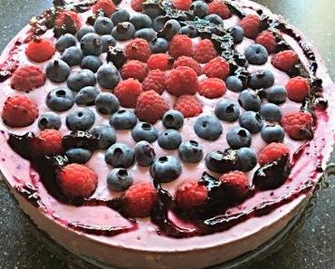 Sommerlicher Beerenkuchen
