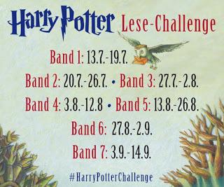 [Info] Harry Potter Lese-Challenge vom 13.07. bis 14.09.2016