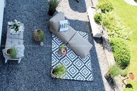 Pop Up Gartensessel, Chillarea im Garten,vom Sessel zur Liege,Outdoorsitzmöbel zum Entspannen,