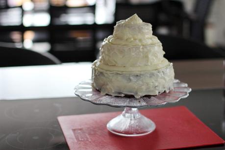 3 stöckige Torte selber machen mit Buttercreme - ganz einfach