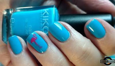 [Nails] Blue Friday mit KIKO 295 Cerulean Blue