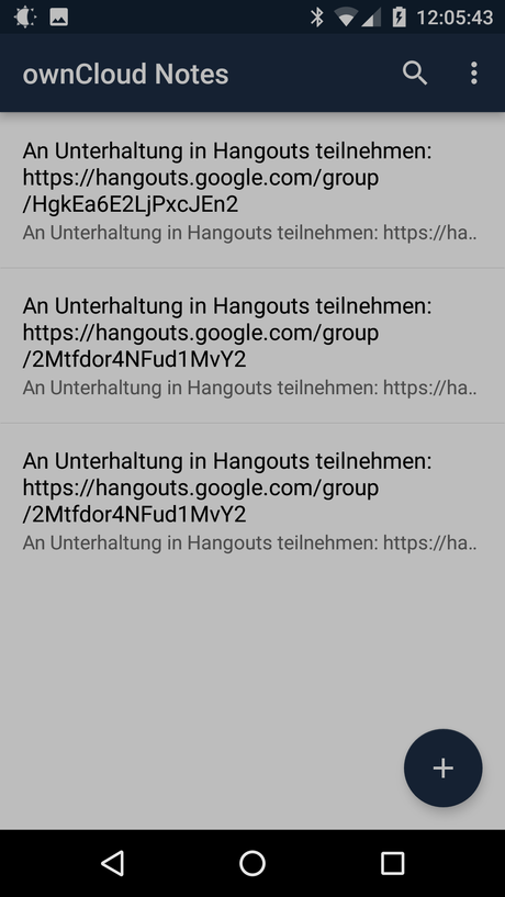 Hangout Update mit Admin Funktionen