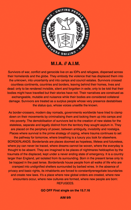 M.I.A.: Der Weg als Ziel