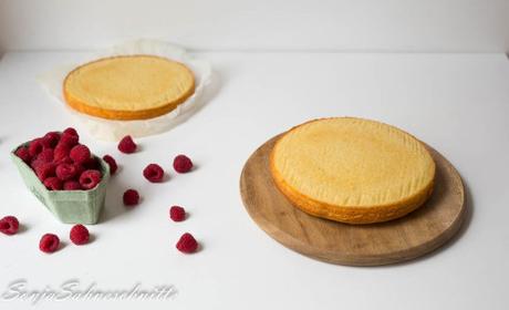 Lemon cake with raspbery filling (1 von 9)