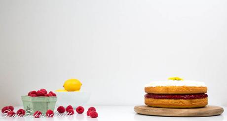 Lemon cake with raspbery filling (7 von 9)