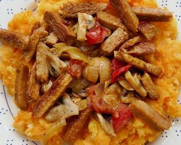 zweimal Kartoffelstampf & Pilze