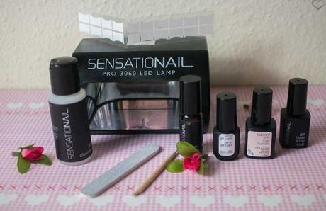 French Manicure mit Sensationail Gel Nagellack
