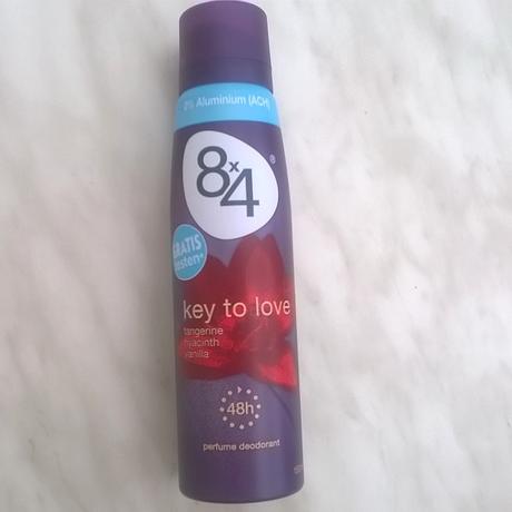KORRES Jasmine Lotion zur Entfernung von Augen-Make-Up + 8x4 Deodorant Spray Key To Love + Aufgebraucht :)