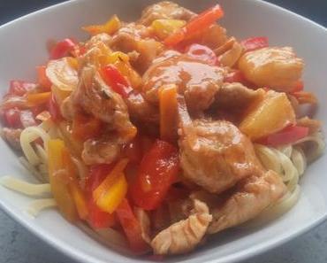 Hühnchen süß-sauer