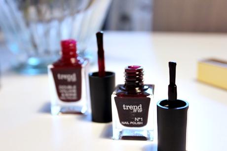 trend it up nailpolish no.1 #110, double shine &volume nail polish #340, dm nagellack 