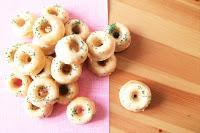 Minidonuts "Hugo" .. eine kleine Sommerleckerei