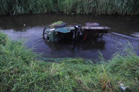 Schwerer Motorradunfall Einruhr