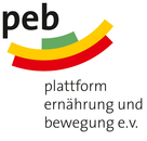 Logo Plattform Ernährung und Bewegung e.V.