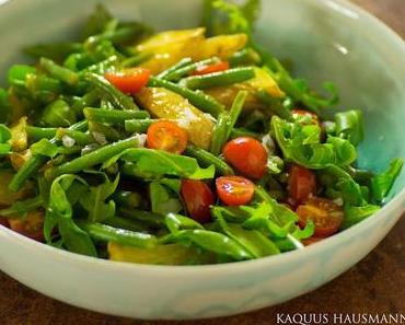 Salat mit gebackenen Kartoffeln, nach Siebeck