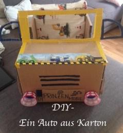 Ein Auto aus Karton-DIY