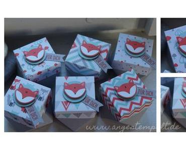 Diamantbox mit Fuchs