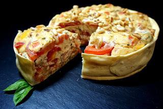 Paprika-Tomaten-Tarte (4P)