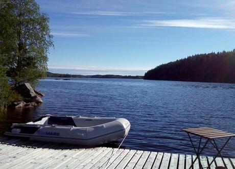 Unser erster Urlaub in unserer Schweden-Hütte
