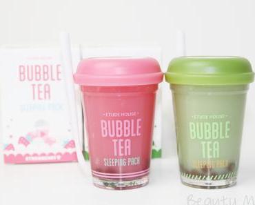 [Review] Etude House Bubble Tea Sleeping Pack