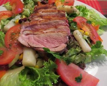 Chef-Salat mit Entenbrust