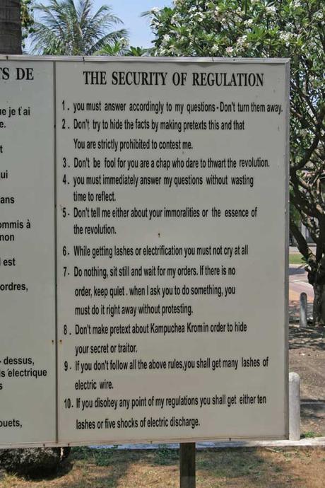 Lachen verboten! – das Tuol-Sleng-Genozidmuseum in Pnom Penh
