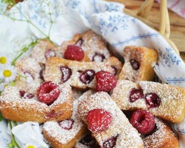 Kleine Küchlein, ganz große Liebe! Himbeer-Friands