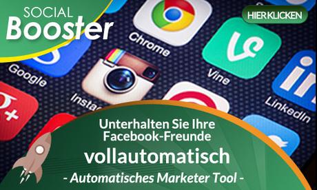 SocialBooster - das neue Automatisierungs-Wekzeug für gestresste Internetmarketer