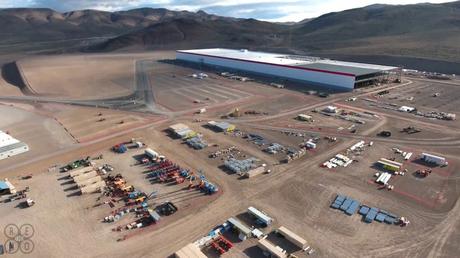 Teslas Gigafactory in der Nähe von Reno, Nevada