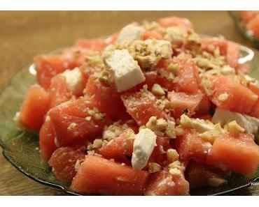 Wassermelonen-Feta-Salat