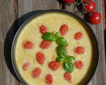 Rezept: Kräuter Polenta Torte