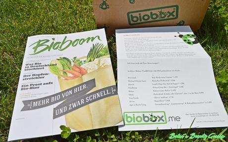 Biobox Inhalt + Heft