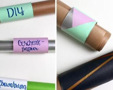 DIY Geschenkpapier Halter und meine Lieblingsfarbe(n)